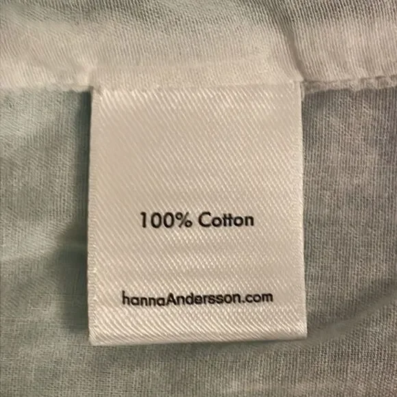 Hanna Andersson Colorblock Sundress Girls Size 5 Cotton Sleeveless Summer - Picture 9 of 11